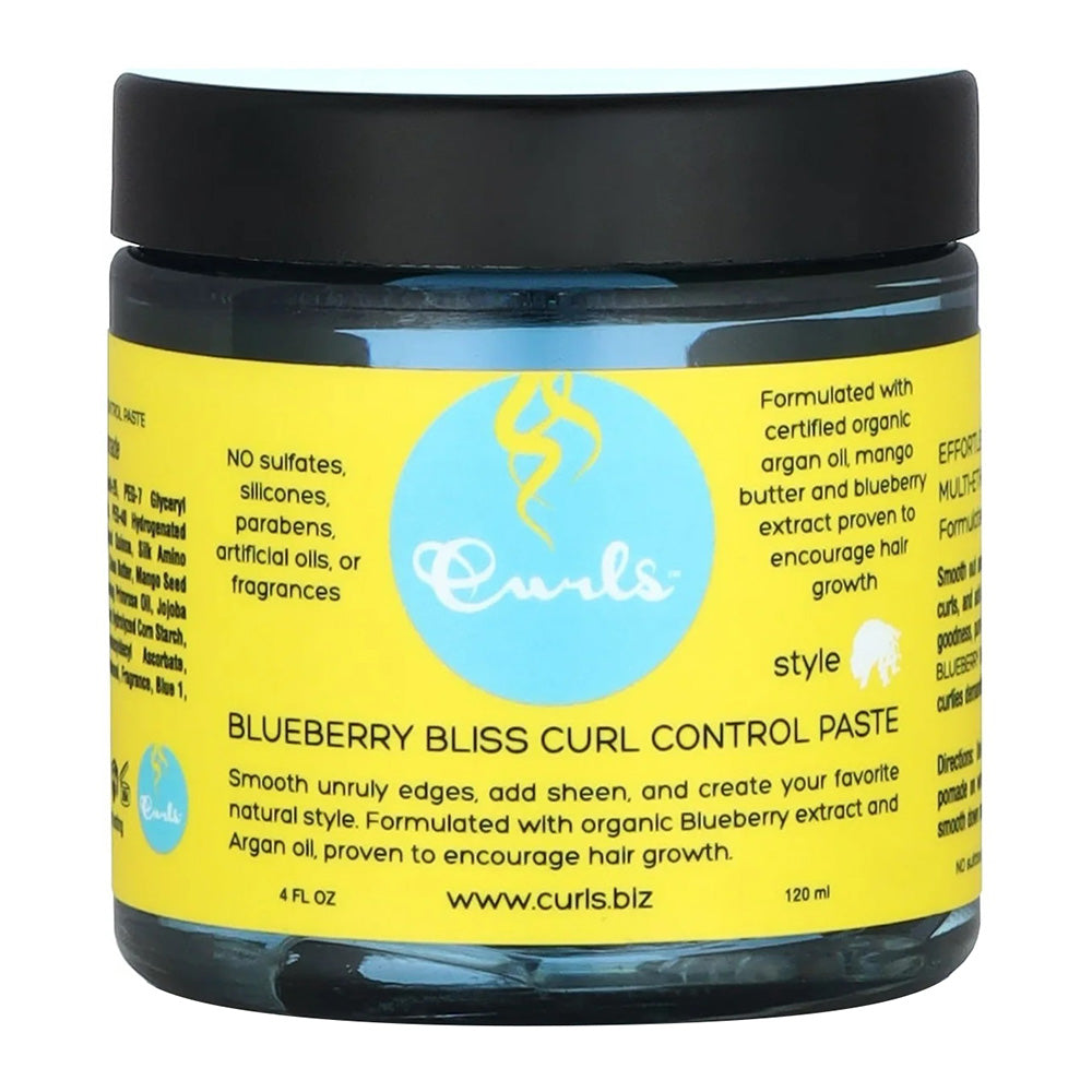 Curls Blueberry Bliss Curl Control Paste for Hair Growth 4Oz (120ml)